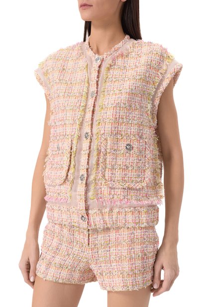 Твидовый жилет VERSACE, арт. 1018634/1A13465, фото 3