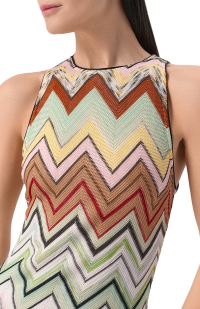 Платье из вискозы и хлопка MISSONI, арт. DS26SG1W/BC0062, фото 4