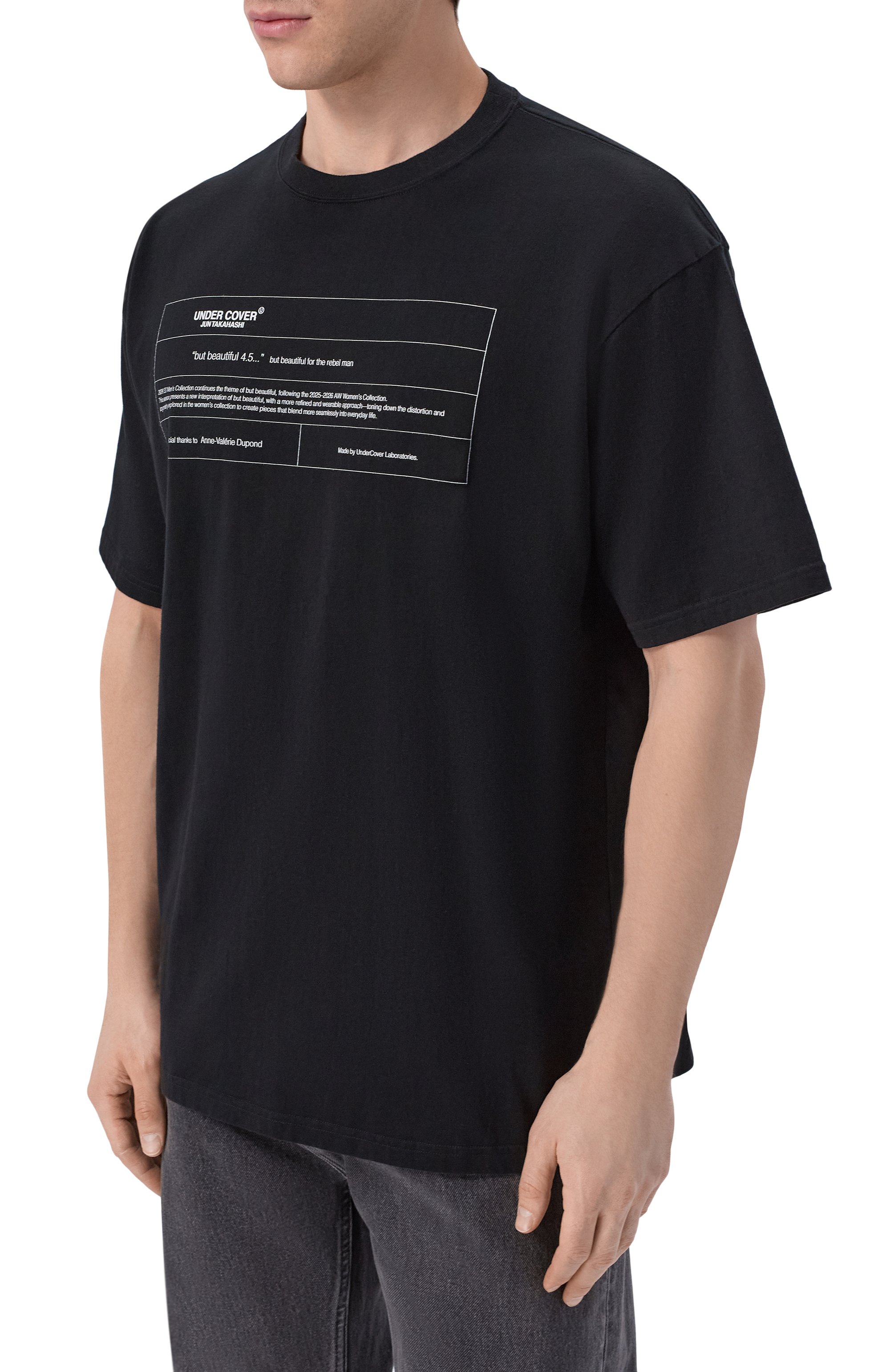 Хлопковая футболка UNDERCOVER, арт. UC1F3803, фото 3