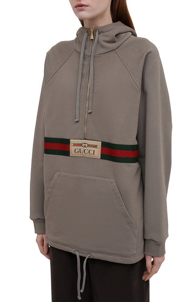Хлопковое худи GUCCI, арт. 644656/XJC3W, фото 3