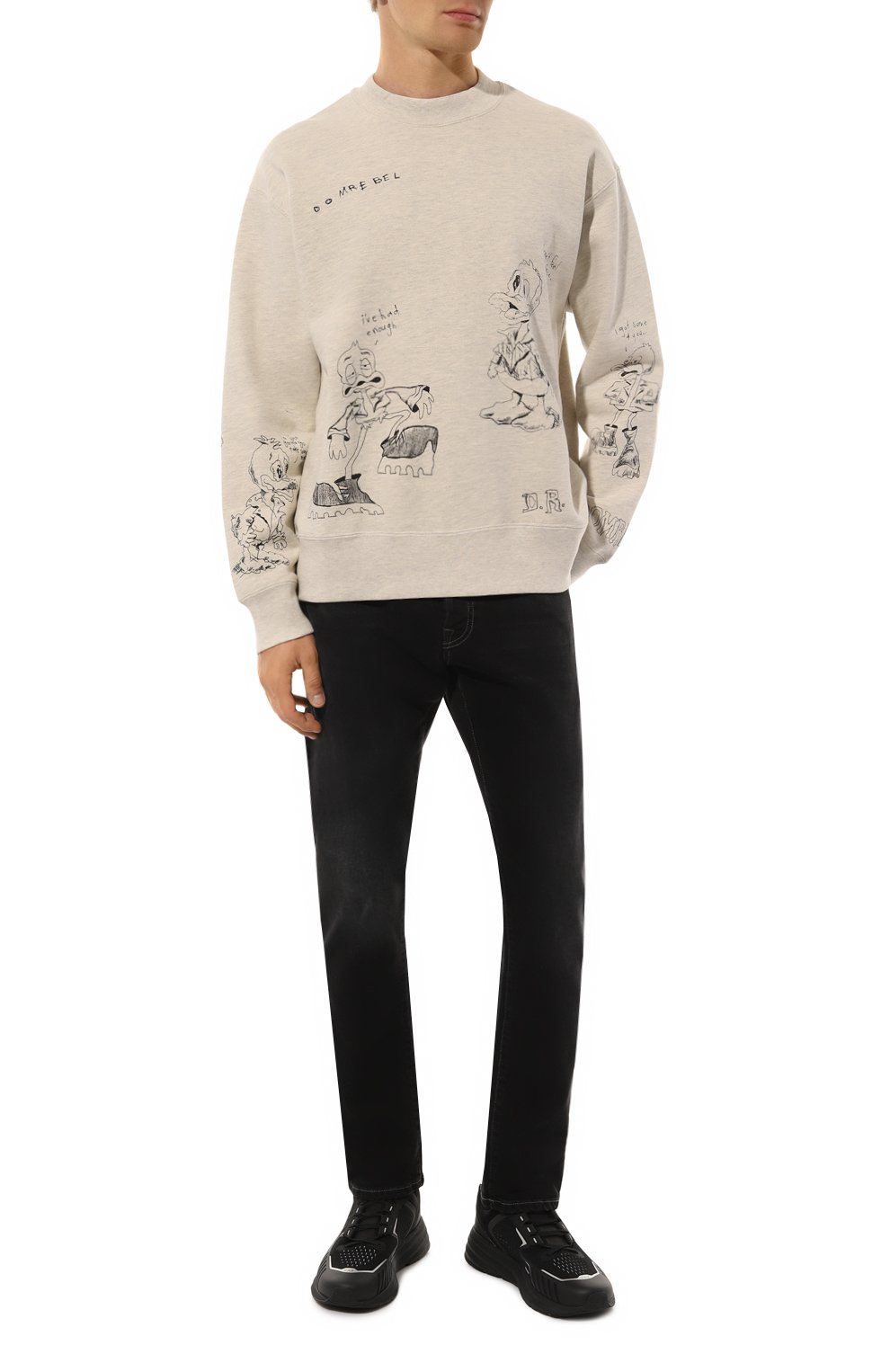 Хлопковый свитшот DOMREBEL, арт. M QUACK/SWEATSHIRT, фото 2