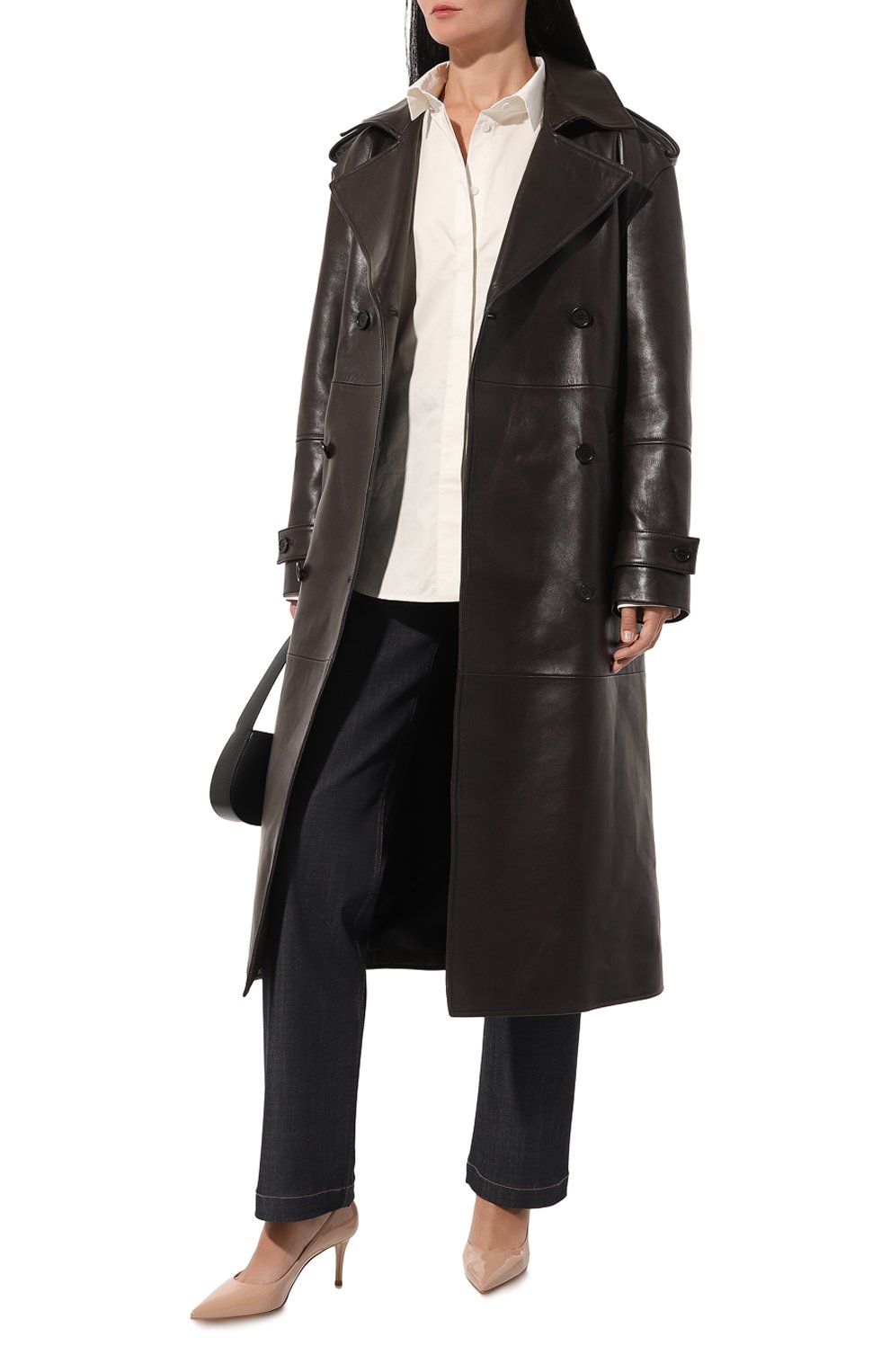 Кожаные туфли gianvito 70 GIANVITO ROSSI, арт. G26770.70RIC.VERPEAH, фото 2