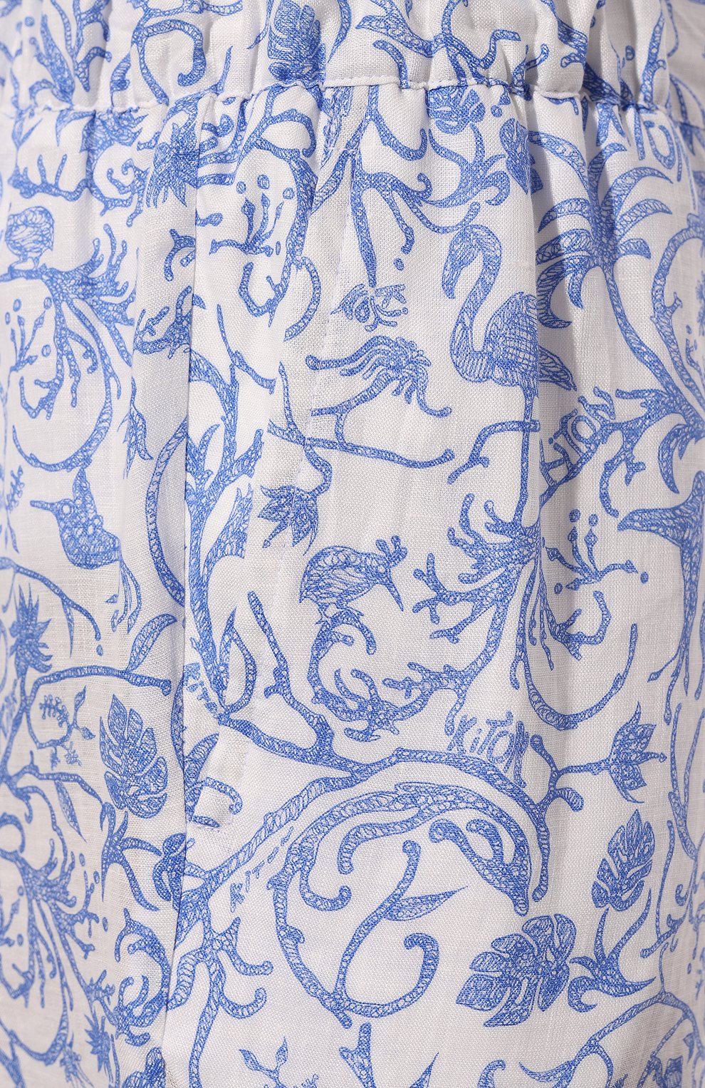 Льняные брюки KITON, арт. UPN001H08902, фото 5