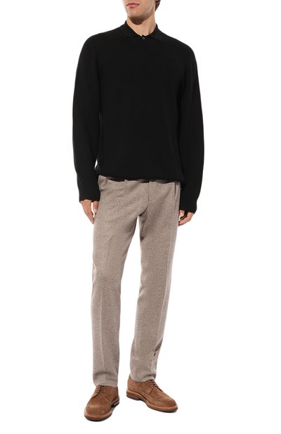 Шерстяные брюки CORNELIANI, арт. 924L19-3818801, фото 2