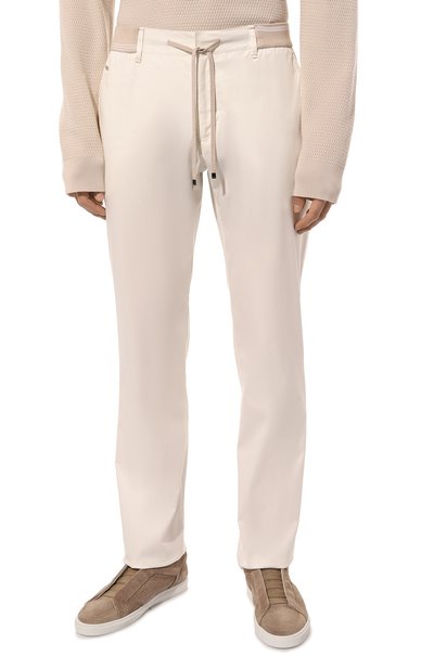 Хлопковые брюки ZILLI, арт. M0Z-D0130-GABA1/R001, фото 3