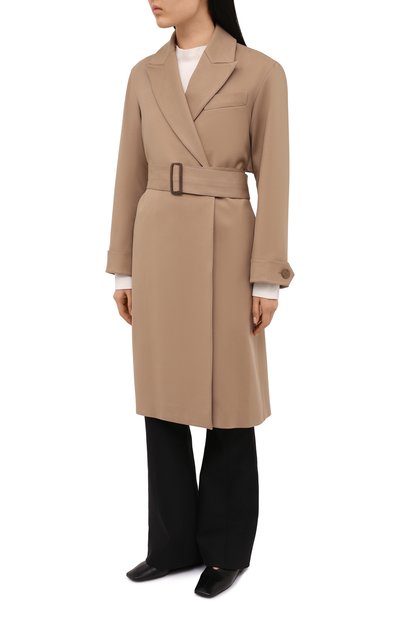 Хлопковый тренч VINCE, арт. V725691343, фото 3