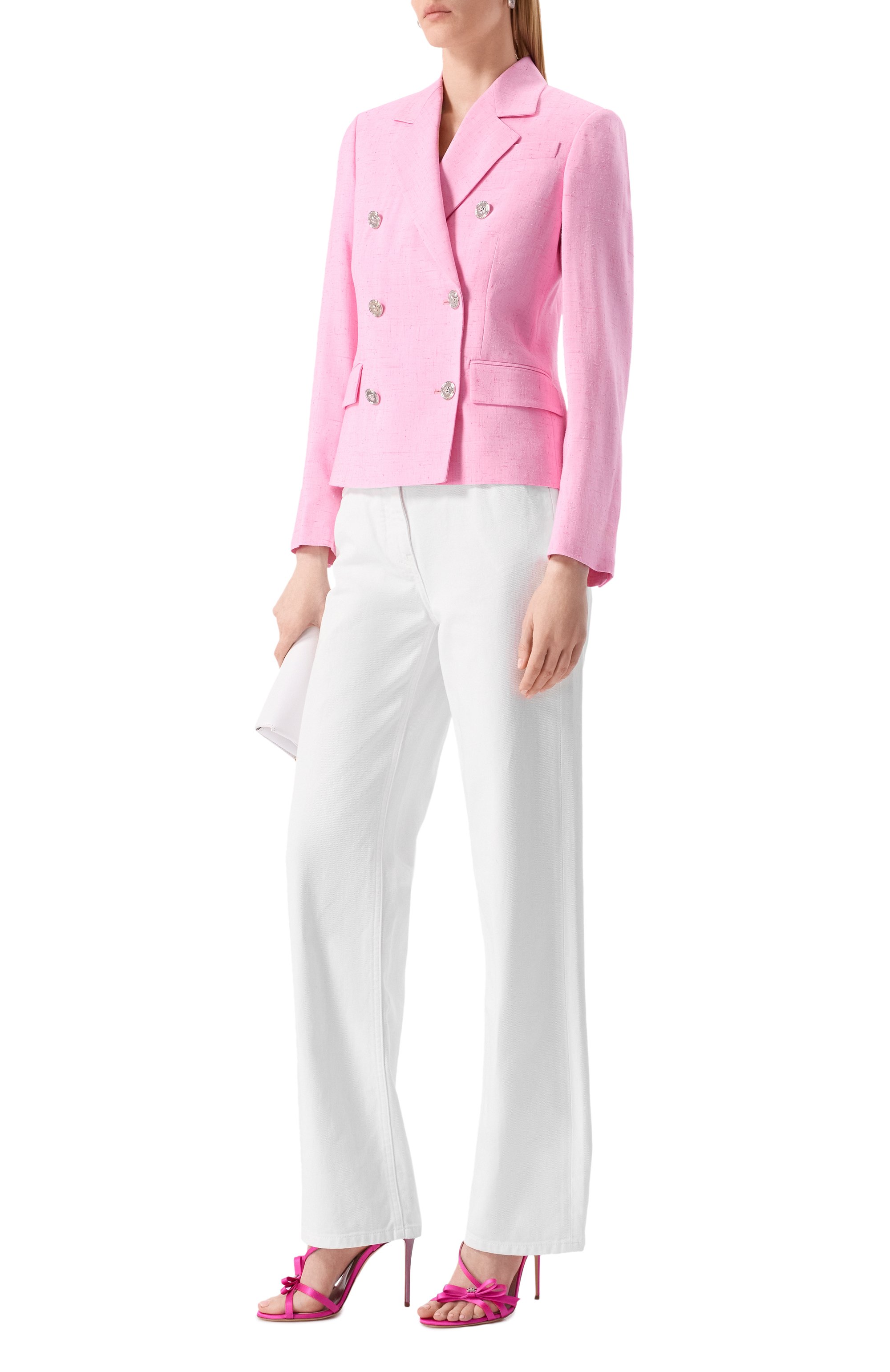 Текстильные босоножки julia girly 100 CASADEI, арт. 1L300J1001/T0505, фото 2