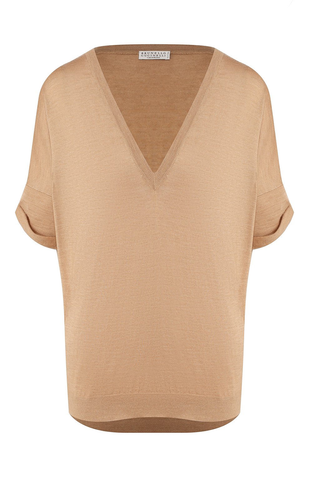 Топ из смеси кашемира и шелка BRUNELLO CUCINELLI, арт. M13828812, фото 1