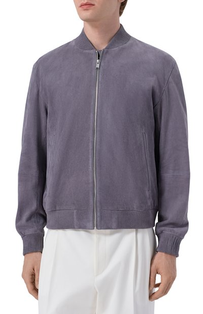 Замшевый бомбер BOSS, арт. 50543213, фото 3