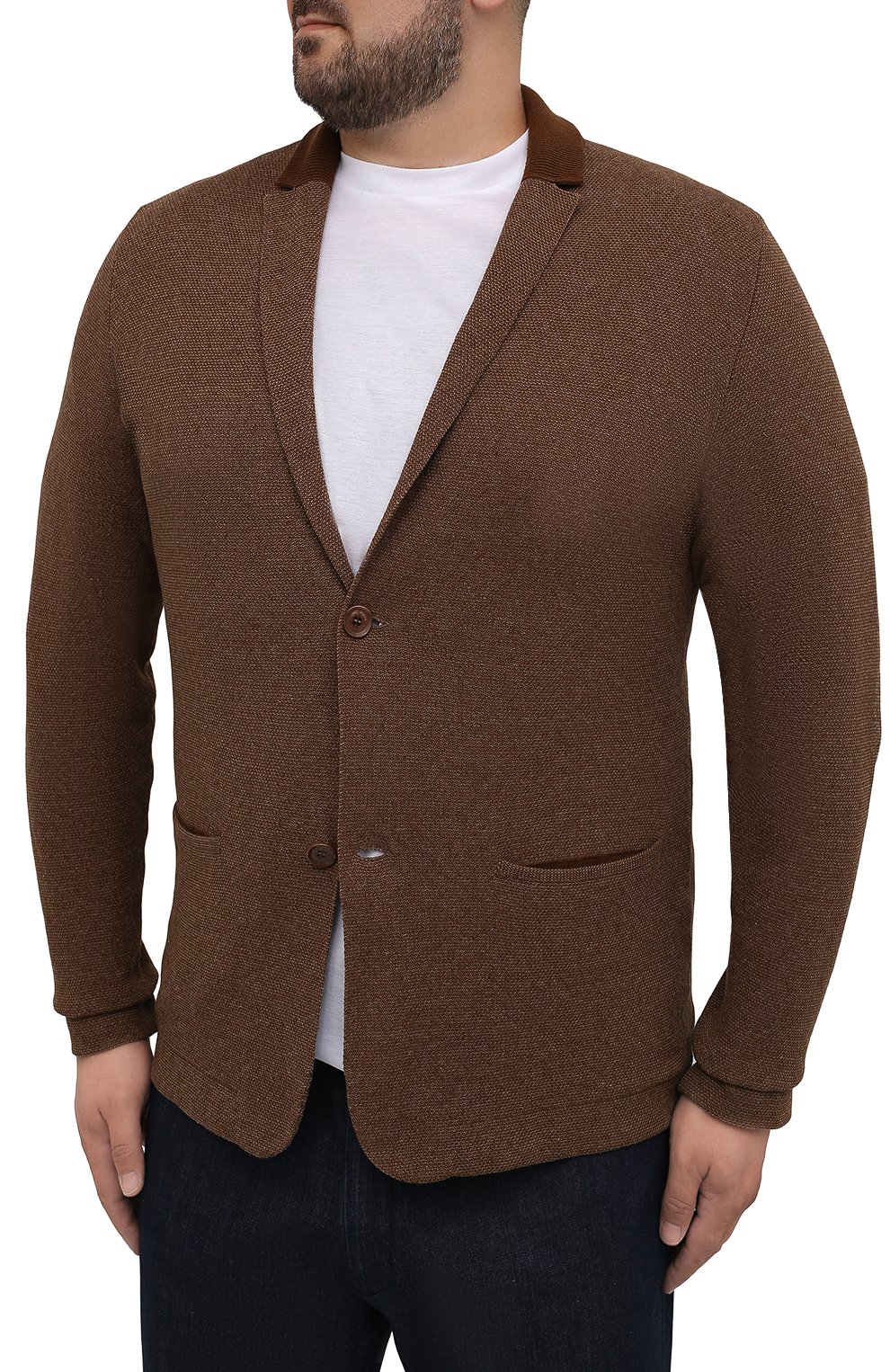 Пиджак из шелка и льна LORO PIANA, арт. FAL0061, фото 3