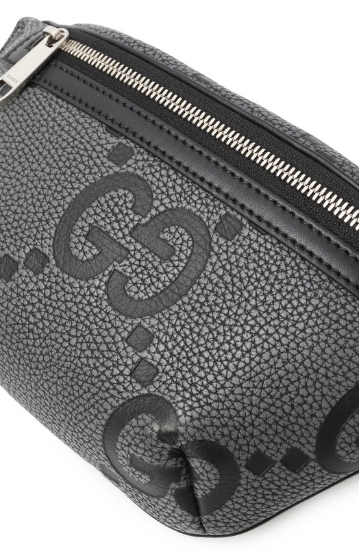 Поясная сумка Jumbo GG small Gucci 658582/AAEB9 Серый  658582/AAEB9 Фото 3