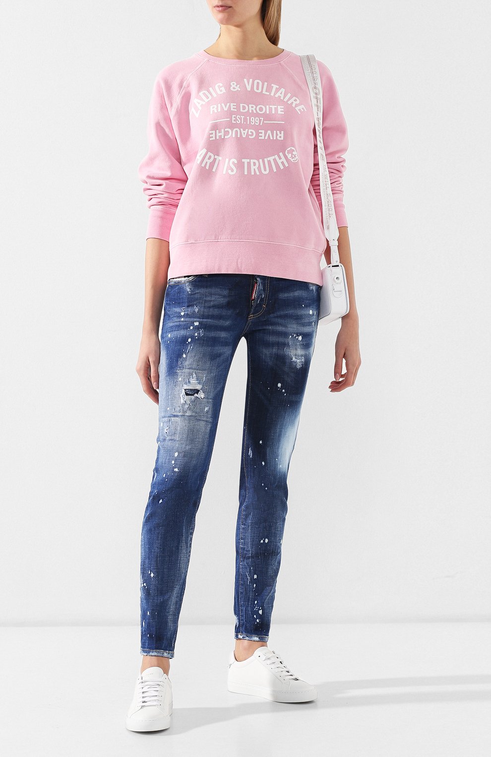 Джинсы с потертостями DSQUARED2, арт. S72LB0201/S30342, фото 2