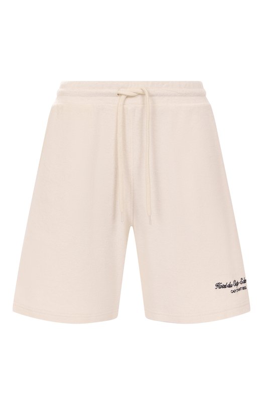 Хлопковые шорты Sporty and Rich SH02760673CR01 Кремовый SH02760673CR01