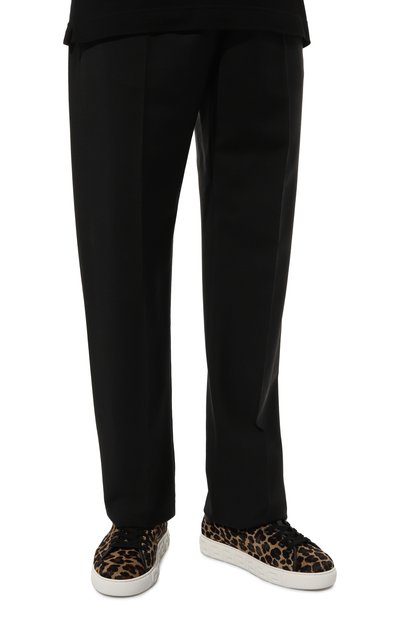 Кожаные кеды greca VERSACE, арт. 1014460/1A12422, фото 3