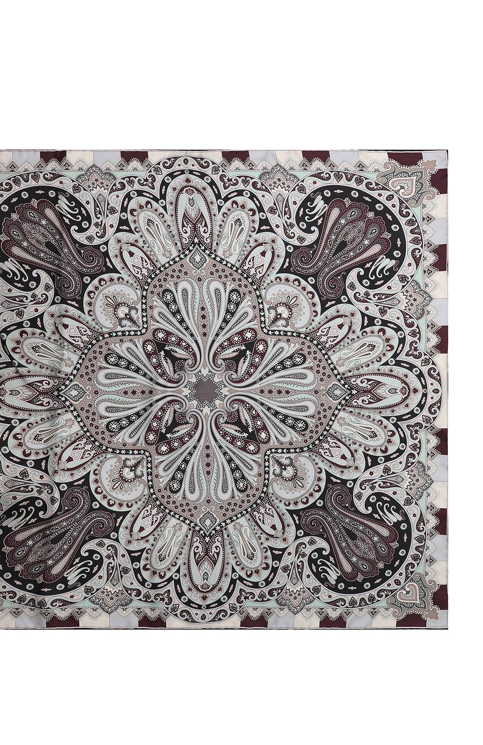 Шелковый платок ROECKL разноцветного цвета по цене 29950 руб., арт. 41451-5380, фото 4 Шелковый платок ROECKL, арт. 41451-5380, фото 4