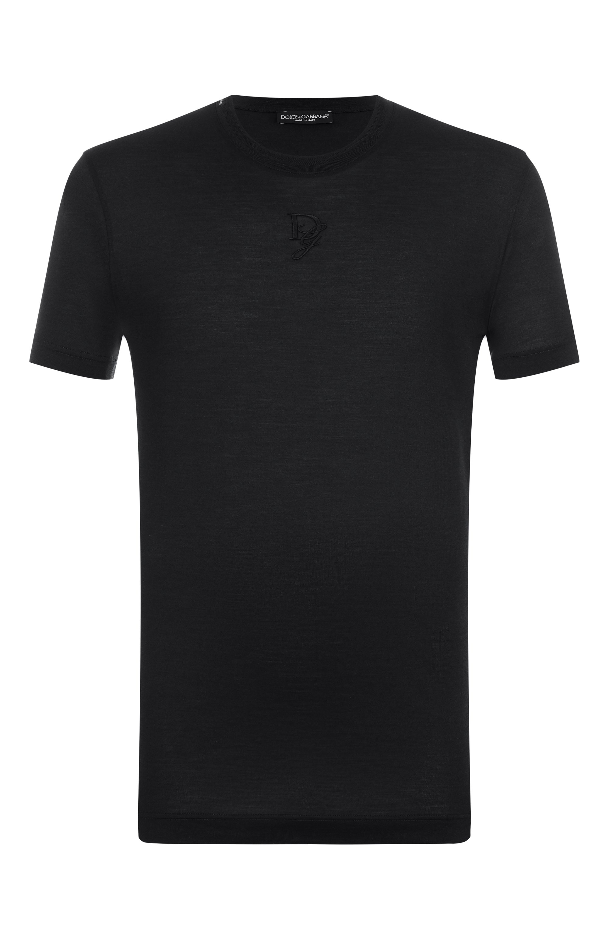 Шелковая футболка DOLCE & GABBANA, арт. G8RN8Z/FU75F, фото 1