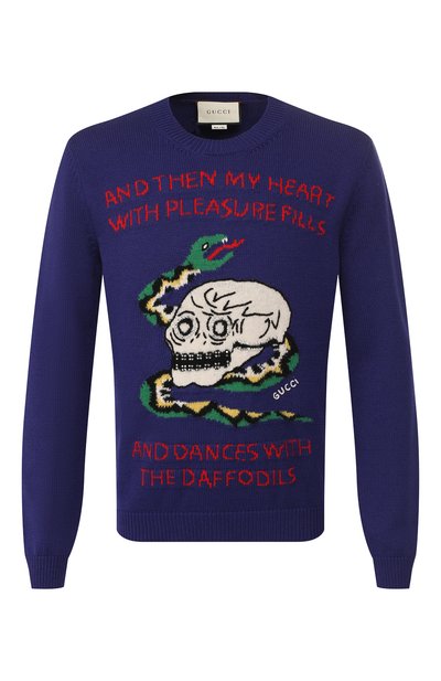 Джемпер из смеси шерсти и хлопка GUCCI, арт. 572639/XKA09, фото 1