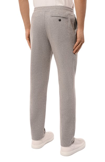 Брюки из хлопка и шерсти CAPOBIANCO серого цвета по цене 52750 руб., арт. 17M750.GP00., фото 4 Брюки из хлопка и шерсти CAPOBIANCO, арт. 17M750.GP00., фото 4