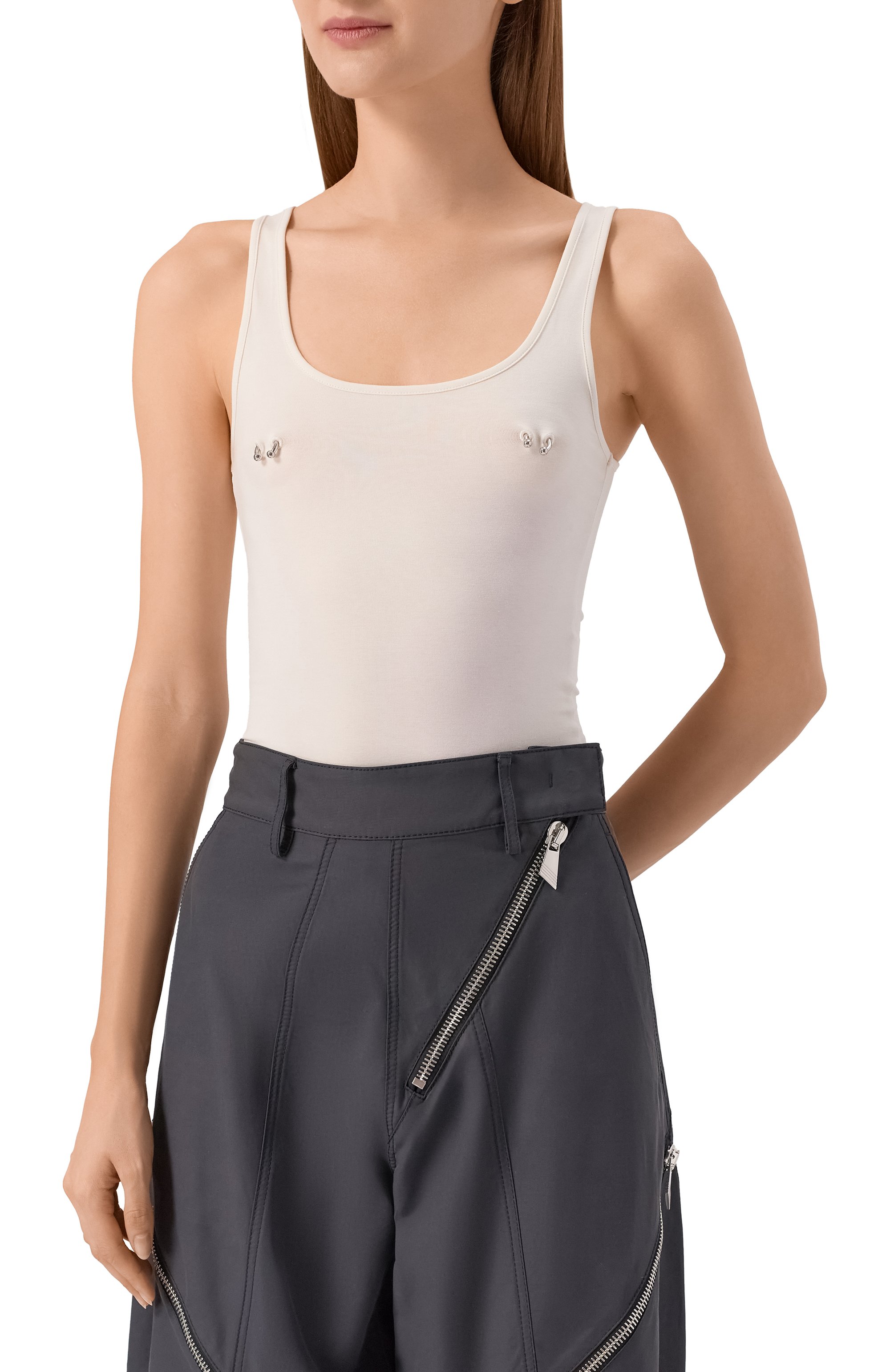 Хлопковое боди MUGLER, арт. 25F3B002736017, фото 3