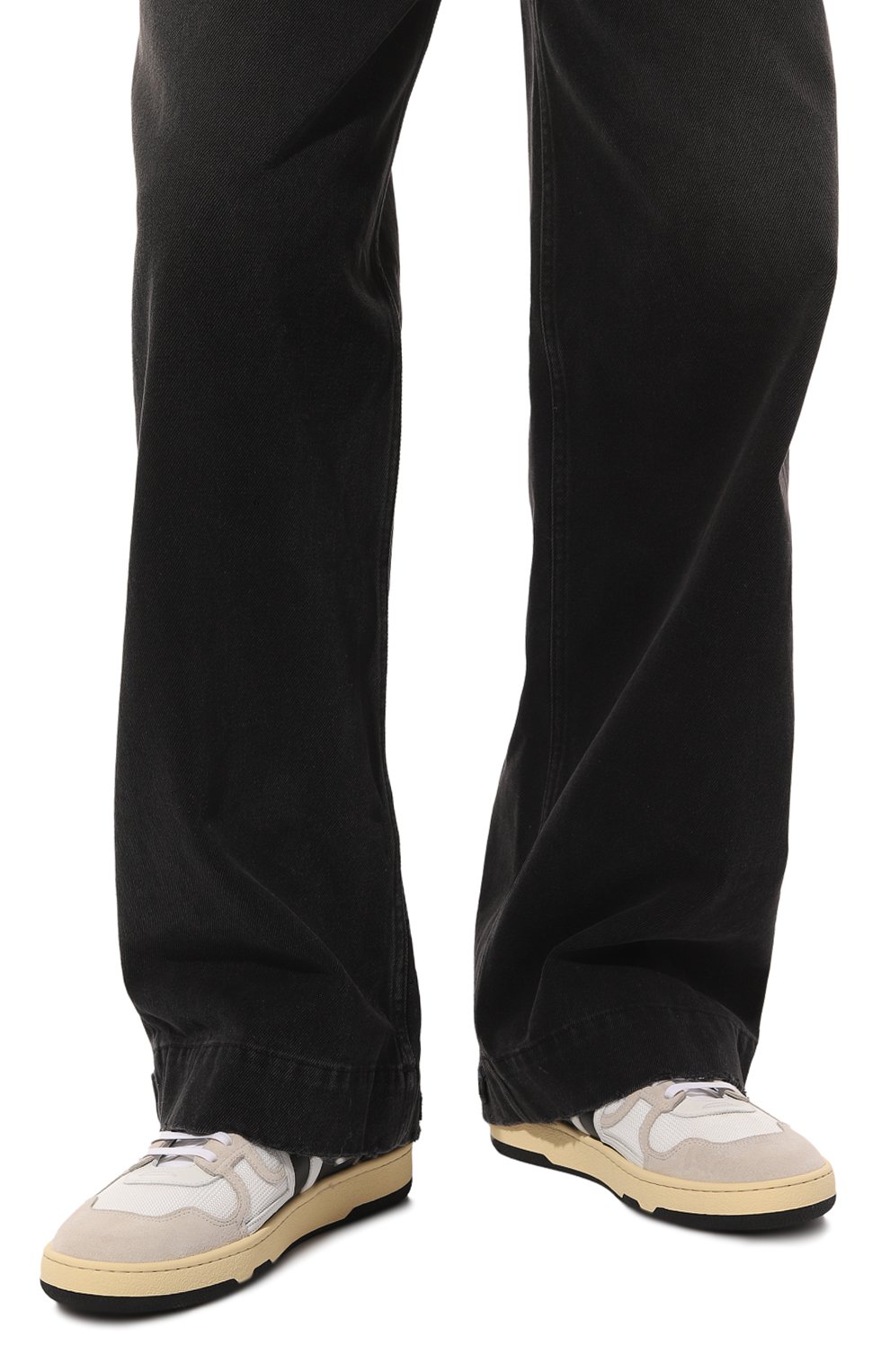 Комбинированные кеды clay LANVIN, арт. FM-SKDK00-NAS1, фото 3