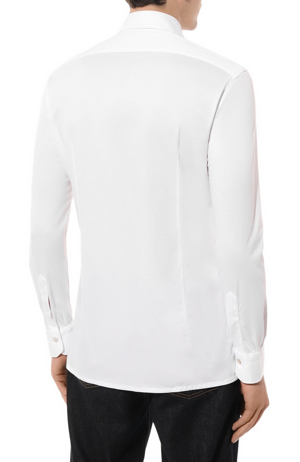 Хлопковая рубашка KITON, арт. UMCNERK06R4912, фото 4