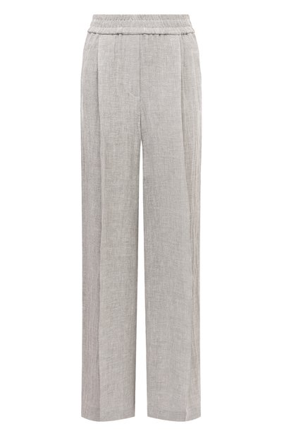 Женские льняные брюки BRUNELLO CUCINELLI, арт. MH570B1341