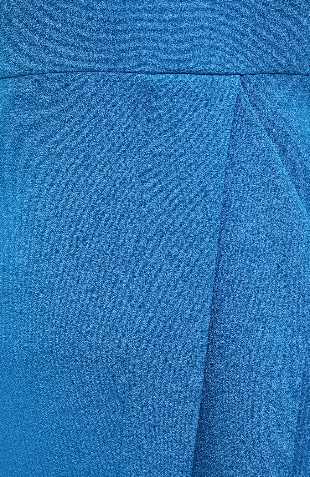 Комплект из платья и маски ROLAND MOURET синего цвета по цене 117000 руб., арт. SS21/S2271/F2196, фото 5 Комплект из платья и маски ROLAND MOURET, арт. SS21/S2271/F2196, фото 5