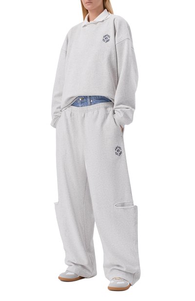 Хлопковые брюки ALEXANDER WANG, арт. 1CC2264024, фото 2