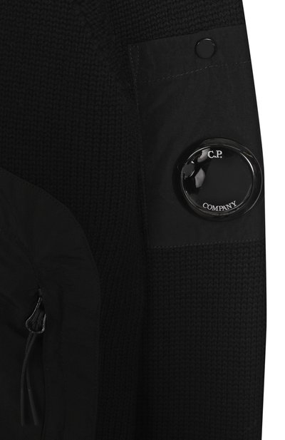 Шерстяная толстовка C.P. COMPANY, арт. CUW00I/LHE78/10-14, фото 3