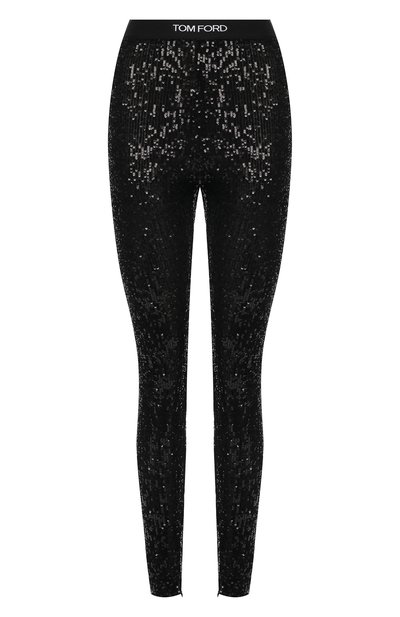 Женские легинсы с отделкой пайетками TOM FORD, арт. PAW436-FAE381