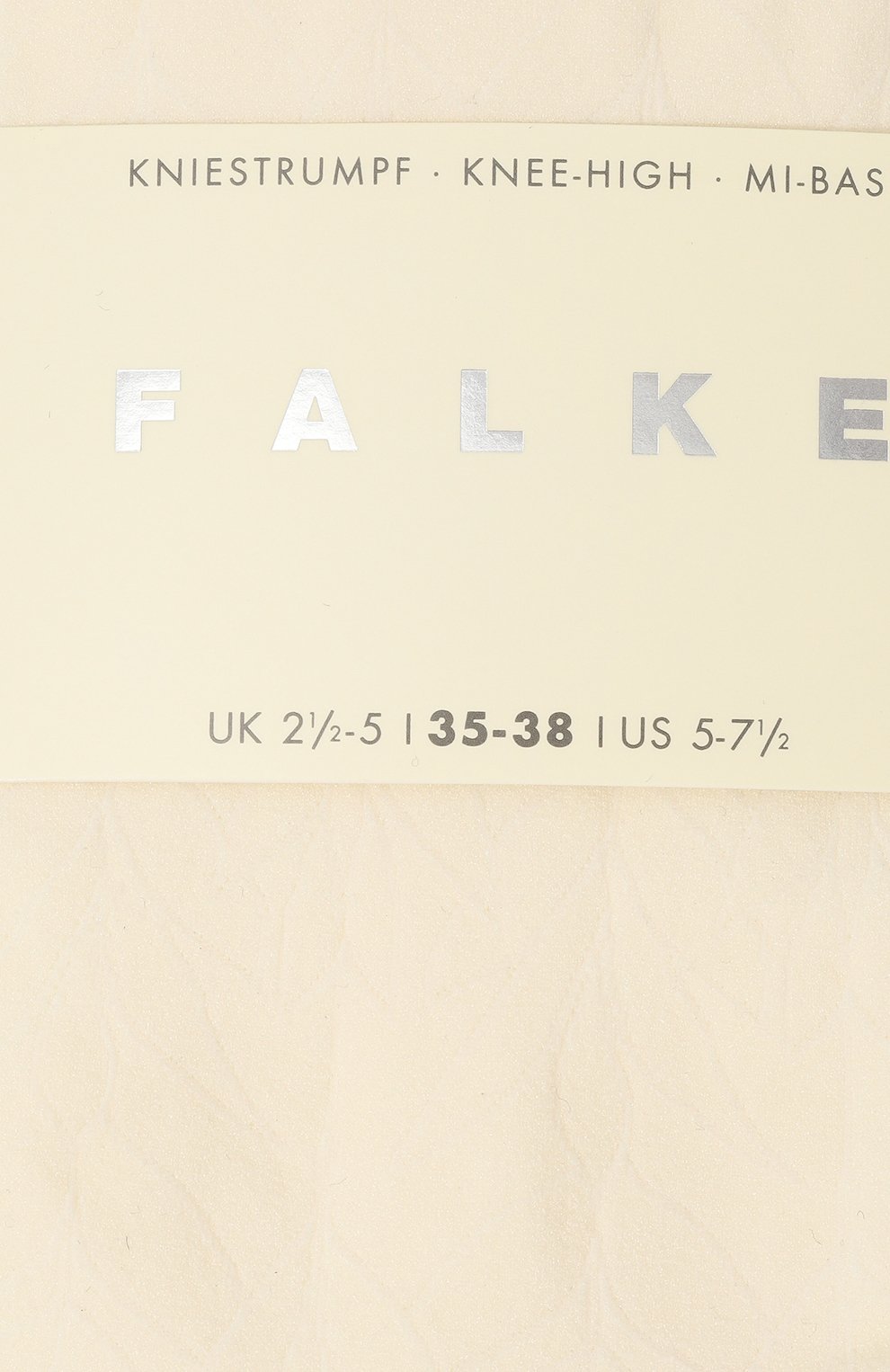Гольфы FALKE кремового цвета по цене 2610 руб., арт. 41806, фото 2 Гольфы FALKE, арт. 41806, фото 2