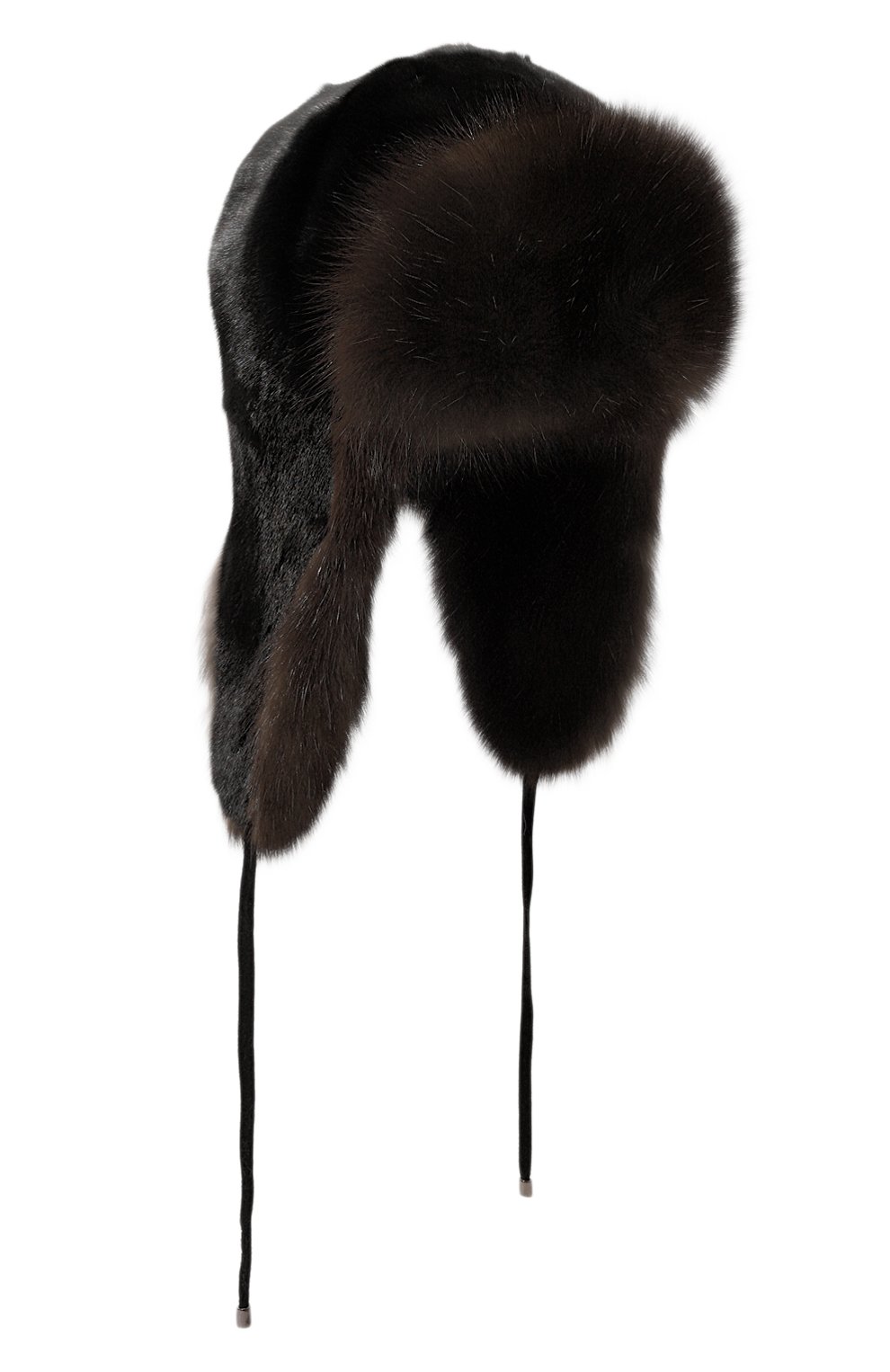 Меховая шапка-ушанка из норки и соболя VICTORIA KUSENKOVA, арт. 092803504094, фото 1