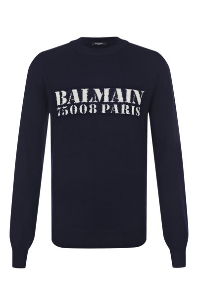 Мужской шерстяной джемпер BALMAIN, арт. FH1KD000/KI84