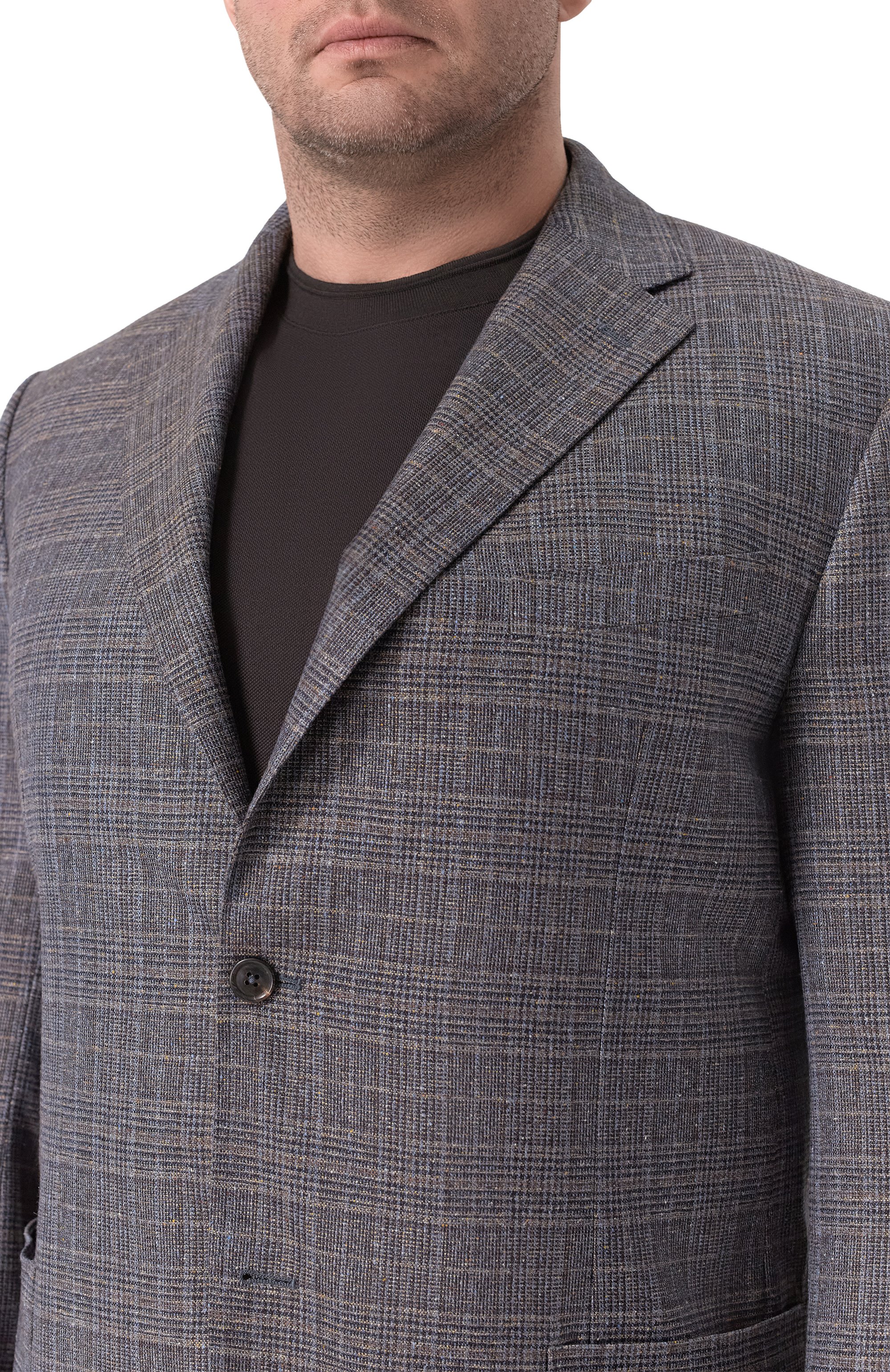 Пиджак из шелка и шерсти CORNELIANI, арт. 27X018/2716215, фото 6