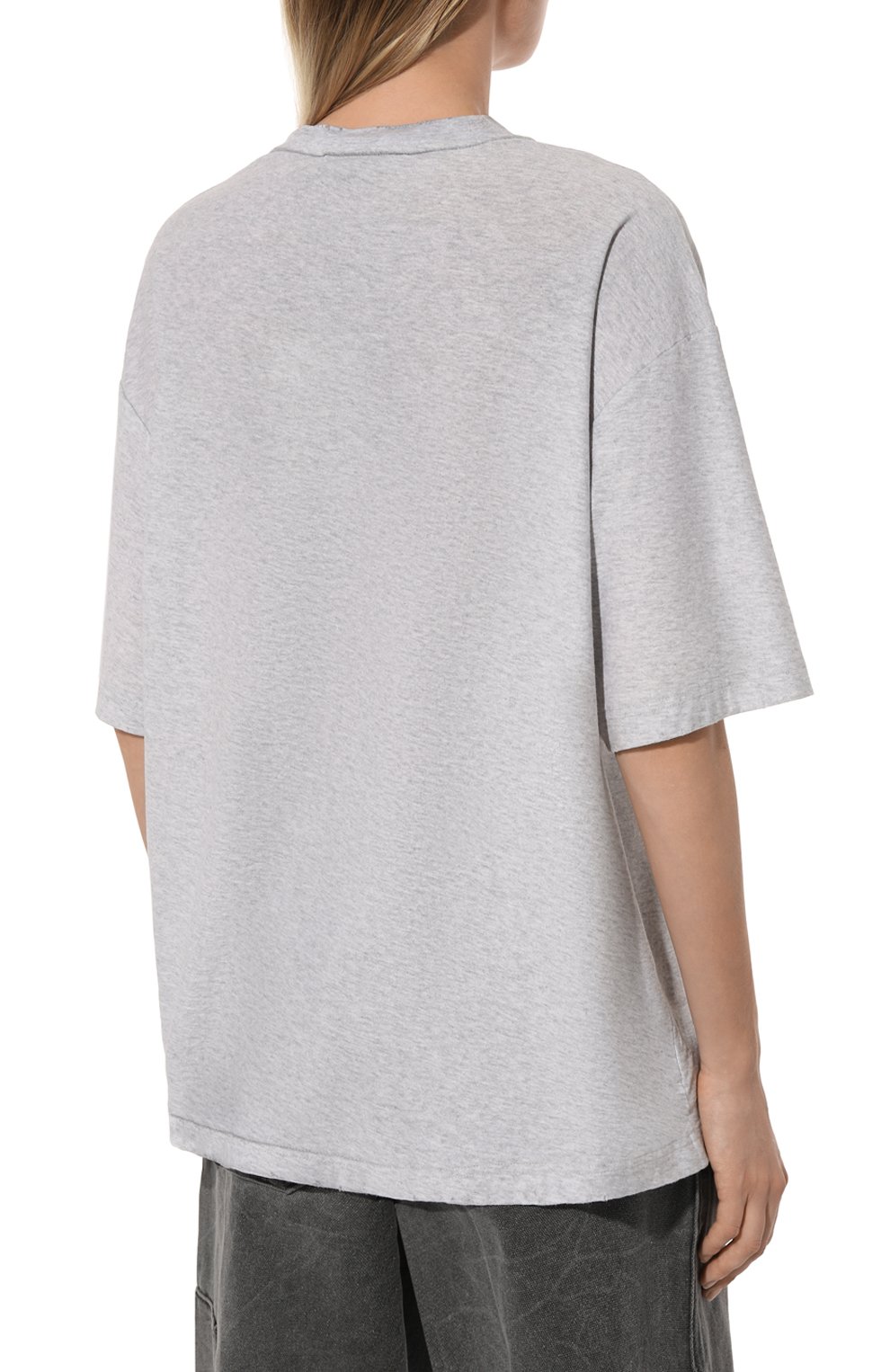 Хлопковая футболка ACNE STUDIOS, арт. FN-UX-TSHI000017, фото 4