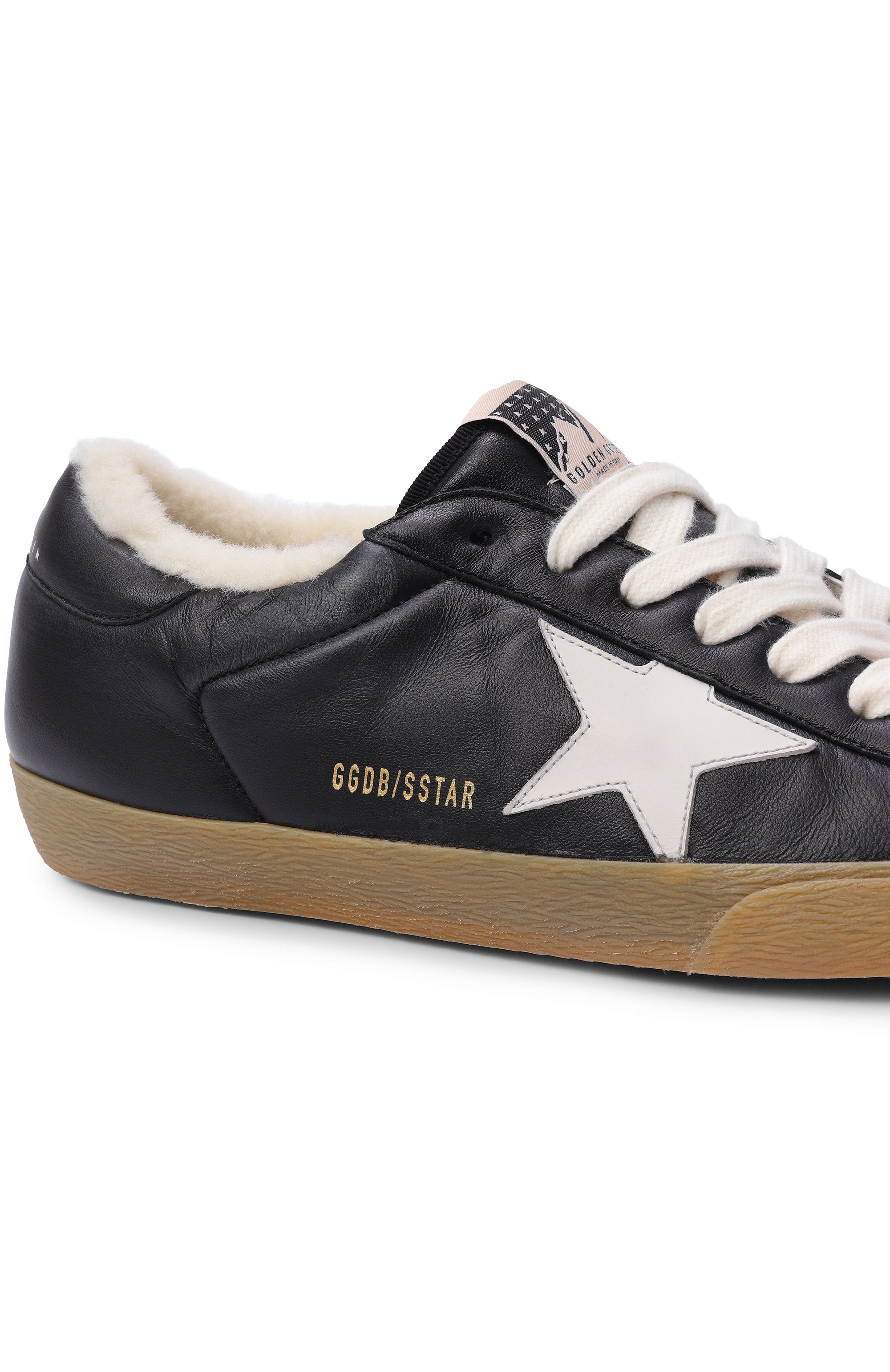 Кожаные кеды super-star GOLDEN GOOSE DELUXE BRAND, арт. GMF00828.F006567, фото 5
