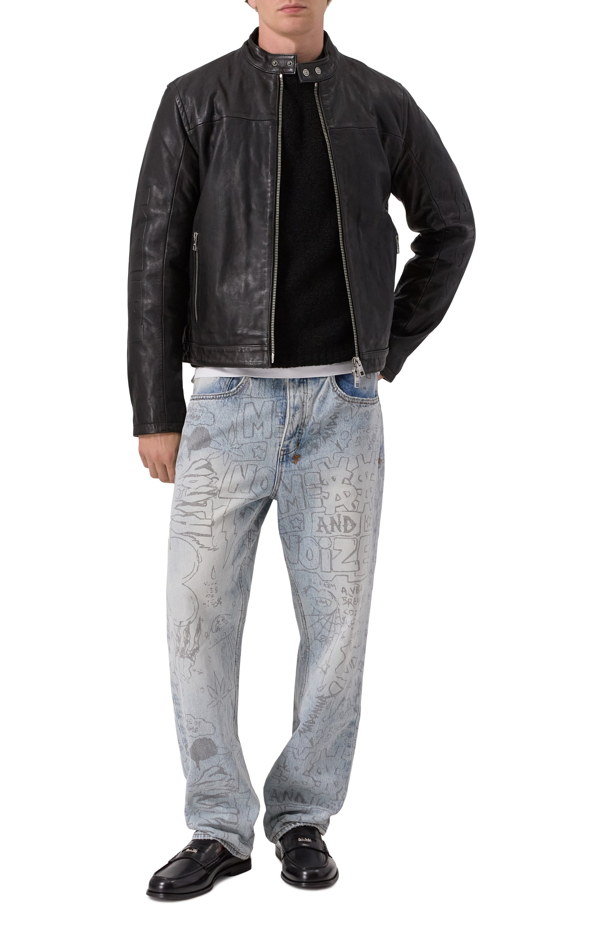 Кожаные пенни-лоферы neoclassic DSQUARED2, арт. L0M0044/24908454, фото 2