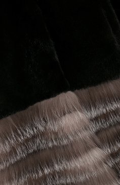 Детская шуба регина FURLAND черного цвета, арт. 0214200510086600000 | Фото 3 (Материал внешний: Натуральный мех; Рукава: Длинные; Статус проверки: Проверена категория; Кросс-КТ: Зима)
