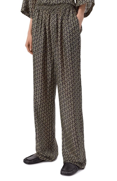 Шелковые брюки PETAR PETROV, арт. S26TP6_001, фото 3