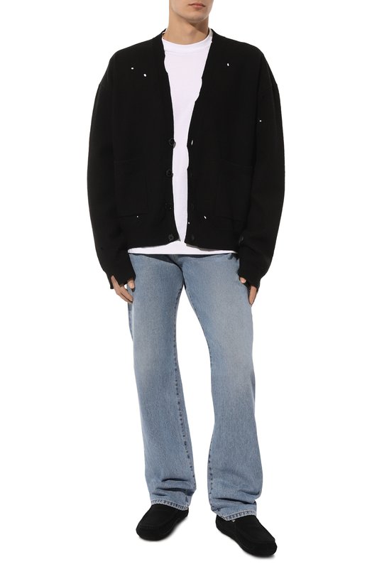 Замшевые мокасины Ascot UGG 1101110 Чёрный  1101110 Фото 2