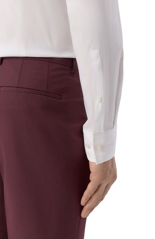 Хлопковая сорочка HUGO 50556258 Белый  50556258 Фото 5