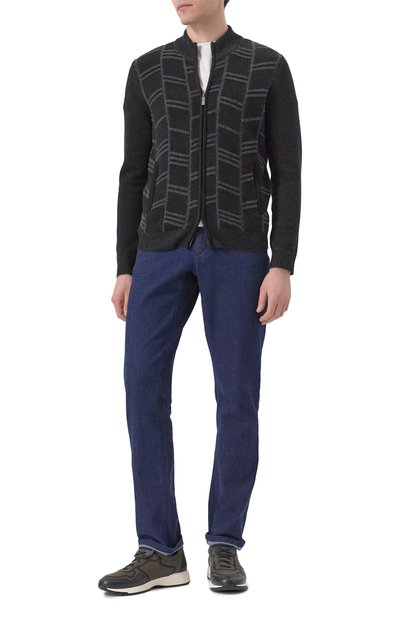 Кардиган из кашемира и шерсти ZILLI, арт. KZMC01M0280VTIL00, фото 2