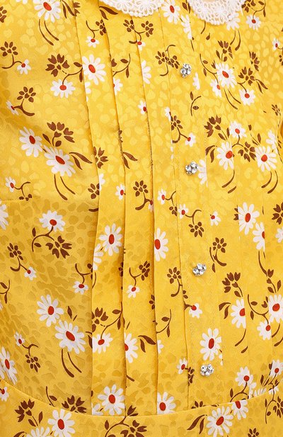 Шелковое платье MIU MIU, арт. MF3584-1V9B-F0388, фото 5