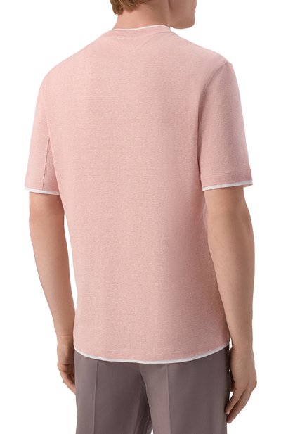 Футбол ка изо льна и хлопка BRUNELLO CUCINELLI, арт. MW8357427, фото 4