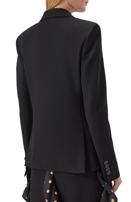 Жакет из шерсти и вискозы Moschino A0515/5437 Чёрный  A0515/5437 Фото 4