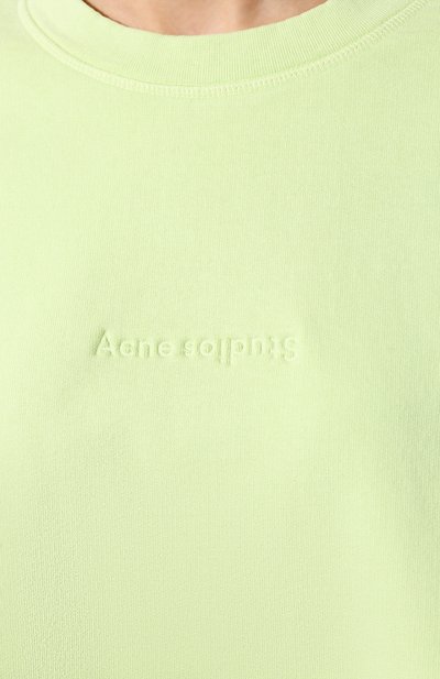 Хлопковый свитшот ACNE STUDIOS, арт. AI0022, фото 5