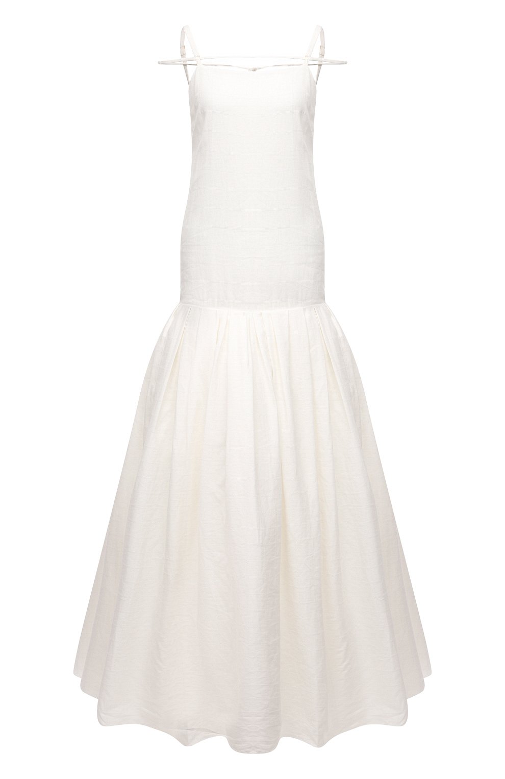 Льняное платье JACQUEMUS, арт. 211DR23/108114, фото 1