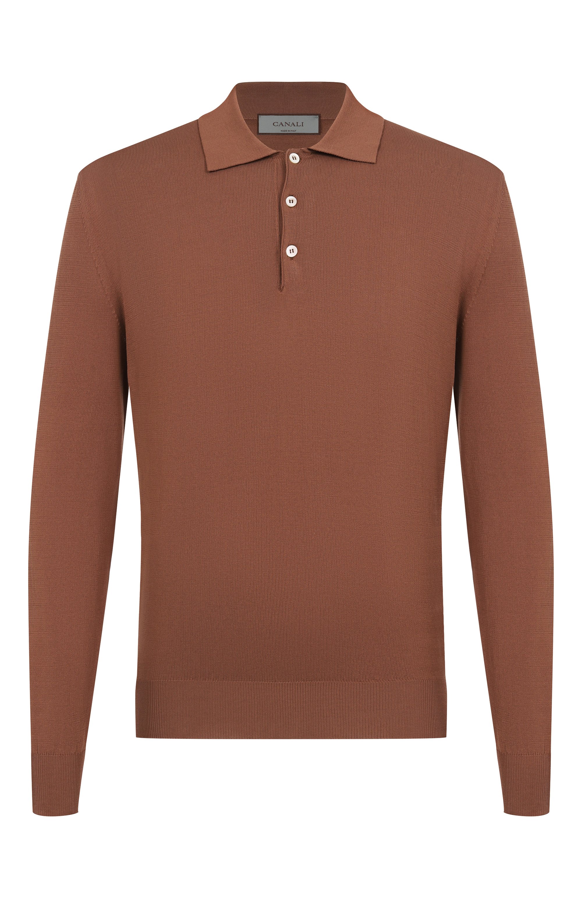 Хлопковое поло CANALI, арт. C0017/MK02459, фото 1