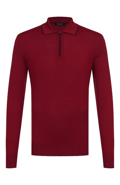 Мужская поло из шерсти и шелка STEFANO RICCI, арт. KE08004P30/E25374