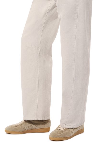 Кеды из овчины SANTONI, арт. WBPG61283FARGLCY, фото 3